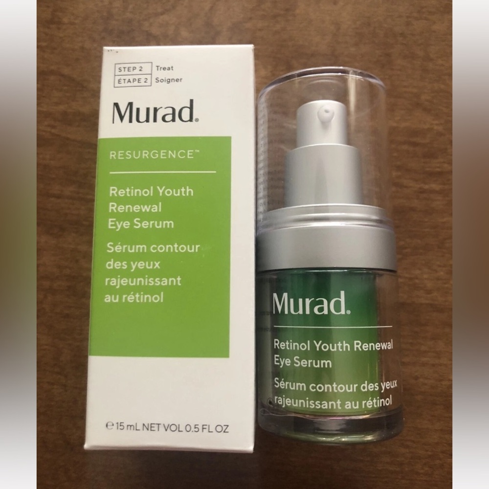 Murad Retinol Youth Renewal Eye Serum 0.5 oz 15ml Full Size ~ New in Box!! 💚